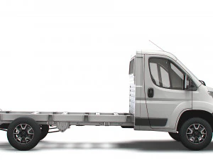 opel movano chassis truck single cab 3800wb 2022 3D Model
