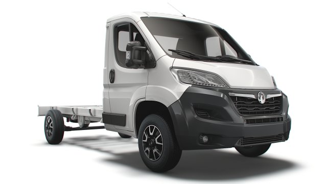 vauxhall movano chassis truck single cab 3800wb 2022 3D मॉडल .c4d .max .obj .3ds .fbx .stl .blend 