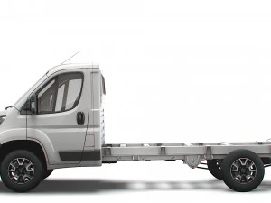 vauxhall movano chassis truck single cab 3800wb 2022 3D Model