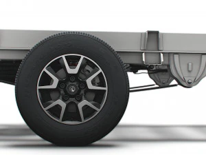 vauxhall movano chassis truck single cab 3800wb 2022 3D Model