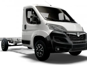 vauxhall movano chassis truck single cab 3800wb 2022 3D Model