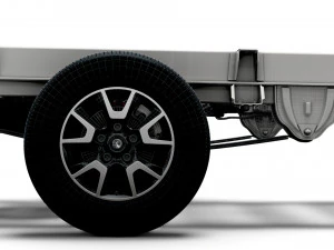 vauxhall movano chassis truck single cab 3800wb 2022 3D Model