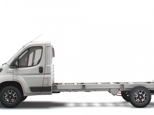 fiat ducato chassis truck single cab 4300wb 2022 Modelo 3D
