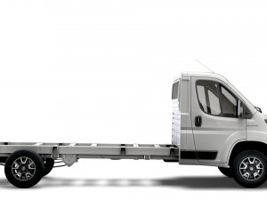 fiat ducato chassis truck single cab 4300wb 2022 Modelo 3D
