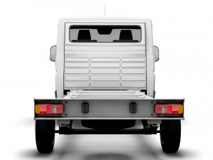 fiat ducato chassis truck single cab 4300wb 2022 Modelo 3D