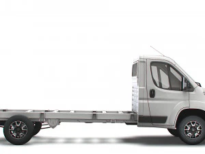 opel movano chassis truck single cab 4300wb 2022 3D Model