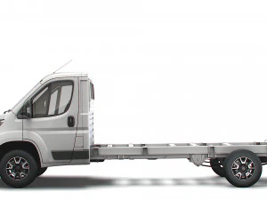 opel movano chassis truck single cab 4300wb 2022 3D Model