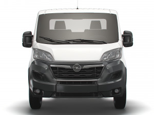 opel movano chassis truck single cab 4300wb 2022 Modello 3D