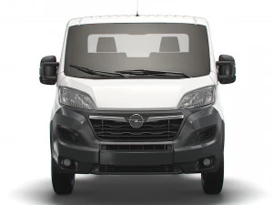 opel movano chassis truck single cab 4300wb 2022 3D Model