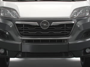 opel movano chassis truck single cab 4300wb 2022 Modello 3D