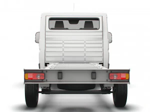 opel movano chassis truck single cab 4300wb 2022 3D Model