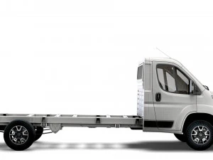 opel movano chassis truck single cab 4300wb 2022 3D Model