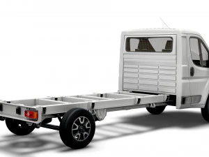 opel movano chassis truck single cab 4300wb 2022 3D Model