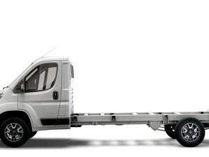 opel movano chassis truck single cab 4300wb 2022 3D Model