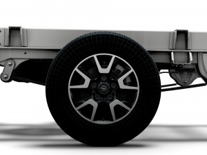 opel movano chassis truck single cab 4300wb 2022 Modello 3D