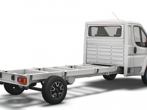 vauxhall movano chassis truck single cab 4300wb 2022 3D 模型