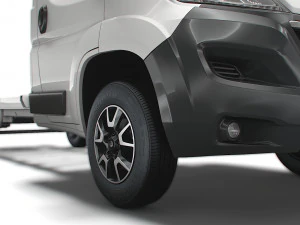 Грузовик-шасси Vauxhall movano с одинарной кабиной 4300wb 2022 г. 3D Модель