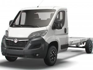 vauxhall movano chassis truck single cab 4300wb 2022 3D 模型