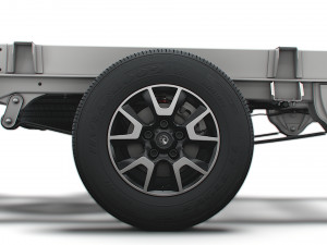 vauxhall movano chassis truck single cab 4300wb 2022 3D 模型