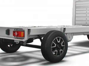 Грузовик-шасси Vauxhall movano с одинарной кабиной 4300wb 2022 г. 3D Модель
