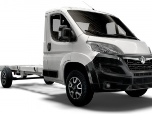 vauxhall movano chassis truck single cab 4300wb 2022 3D 模型