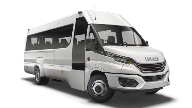 iveco daily tourus l5h2 2022 3D Model .c4d .max .obj .3ds .fbx .stl .blend 