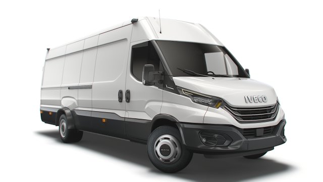 iveco daily van l5h2 2022 3Dモデル .c4d .max .obj .3ds .fbx .stl .blend 