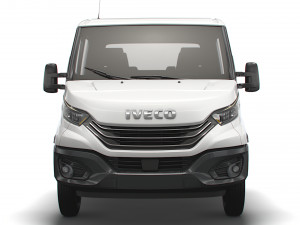 iveco daily crew cab l2 chassis 2022 Model 3D