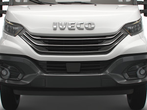 iveco daily crew cab l2 chassis 2022 Model 3D