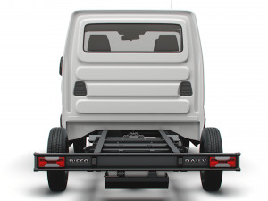iveco daily crew cab l2 chassis 2022 Model 3D
