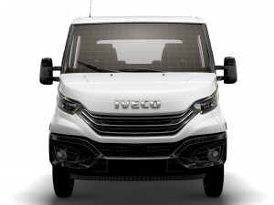 iveco daily crew cab l2 chassis 2022 Model 3D
