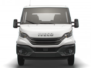 iveco daily crew cab l3 chassis 2022 3D 모델
