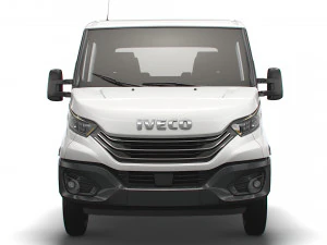 iveco daily crew cab l3 chassis 2022 3D Model