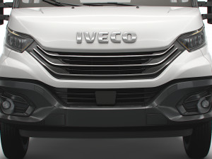 iveco daily crew cab l3 chassis 2022 3D 모델
