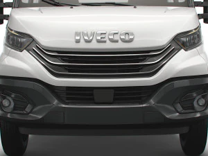 iveco daily crew cab l3 chassis 2022 3D Model