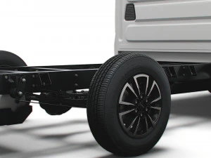 iveco daily crew cab l3 chassis 2022 3D Model