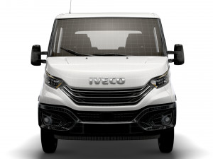iveco daily crew cab l3 chassis 2022 3D 모델