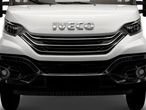 iveco daily crew cab l3 chassis 2022 3D Model