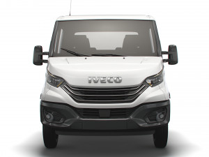 iveco daily crew cab l4 chassis 2022 3D Model