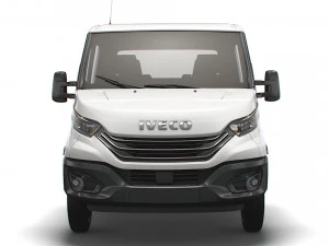 iveco daily crew cab l4 chassis 2022 3D Model