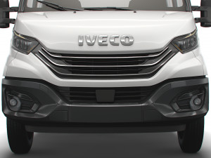 iveco daily crew cab l4 chassis 2022 3D Model