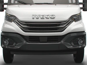 iveco daily crew cab l4 chassis 2022 3D Model