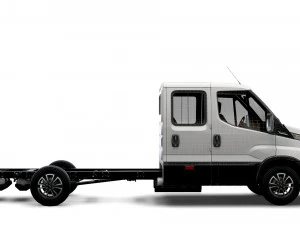 iveco daily crew cab l4 chassis 2022 3D Model