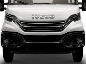 iveco daily crew cab l4 chassis 2022 3D Model