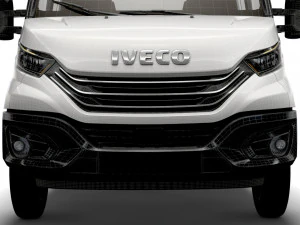 iveco daily crew cab l4 chassis 2022 3D Model
