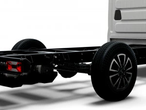 iveco daily crew cab l4 chassis 2022 3D Model