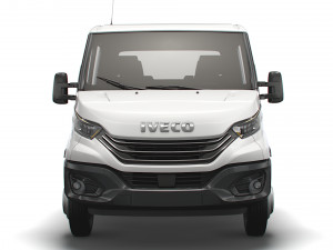 iveco daily crew cab l5 chassis 2022 3D 모델