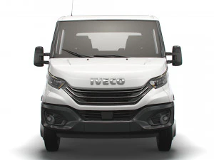 iveco daily crew cab l5 chassis 2022 3D Model