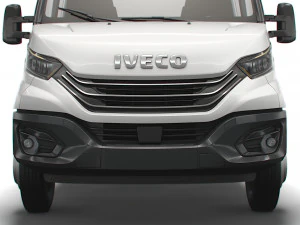 iveco daily crew cab l5 chassis 2022 3D Model