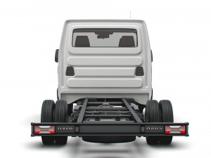 iveco daily crew cab l5 chassis 2022 3D 모델